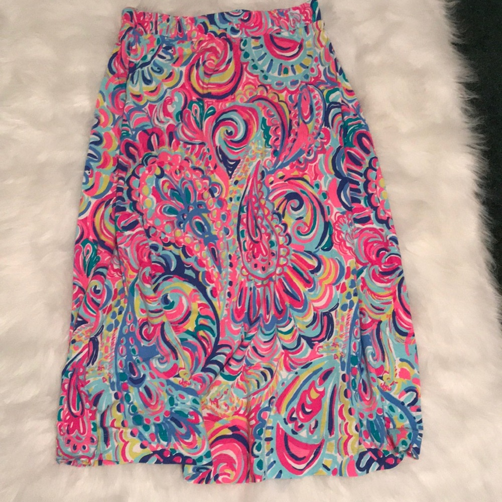 Lilly Pulitzer midi skirt